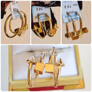 Sırğalar: Sırğa, Bvlgari, Sarı qızıl, 585 Əyar, 2 g, Ünvandan götürmə -da lalafo.az — 7 Sırğalar: Sırğa, Bvlgari, Sarı qızıl, 585 Əyar, 2 g, Ünvandan götürmə — 7