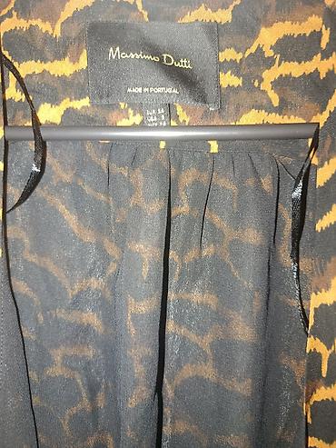 Haljine: Midi haljina s printom – Massimo Dutti - Model: midi dužina, A-kroja — 5