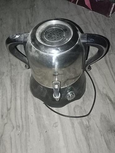 samovar 10 litre: Elektrik samovar/çayçı - Material: paslanmayan polad gövdə — 1