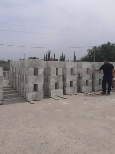 декоративные столбы для забора: Газоблок, Автоклавдуу, 600x300x200, D600