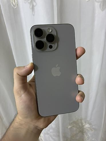 mini iphone: IPhone 15 Pro Max, 256 GB, Natural Titanium, Face ID — 1