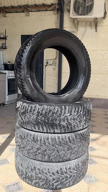 6 2: Шины 215 / 60 / R 16, Зимняя шипованная, Б/у, Комплект, Легковые, Hankook — 7