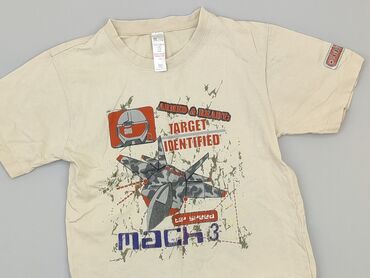 letnie długie sukienki w kwiaty: T-shirt, 8 years, 122-128 cm, condition - Very good