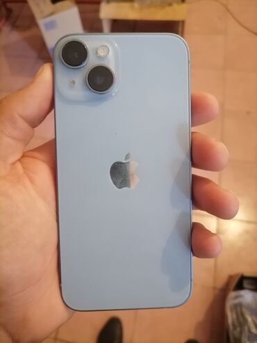 ayfon 14 ikinci el: IPhone 14, 128 GB, Mavi, Simsiz şarj, Face ID