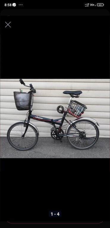электрический трехколесный велосипед: 1)Продаю складной велосипед фирмы GOGOBIKE колеса на