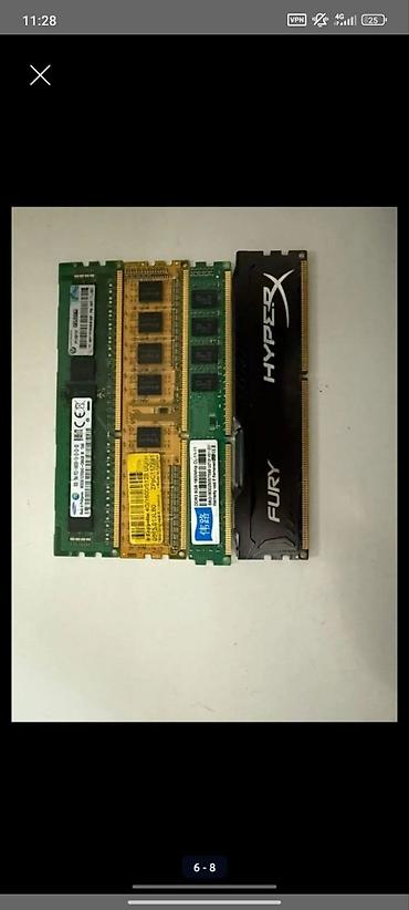 Оперативная память (RAM): Оперативная память, Samsung, DDR3, Для ПК — 6