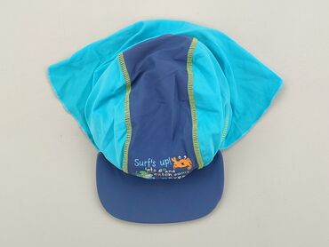 czapki z futerkiem: Czapka z daszkiem 2-3 lat, Tkaniny syntetyczne, stan - Idealny