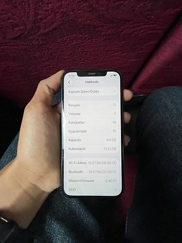 Apple iPhone: IPhone 12, 64 GB, Jet Black, Simsiz şarj, Face ID — 9
