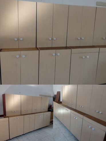 картина по номерам: Mebel dəsti – modul tipli şkaflar - Material: açıq ağac rəngində