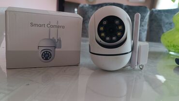 куплю стиральную машину на запчасти: Smart Camera – Wi‑Fi IP təhlükəsizlik kamerası - 2 antenalı sabit və
