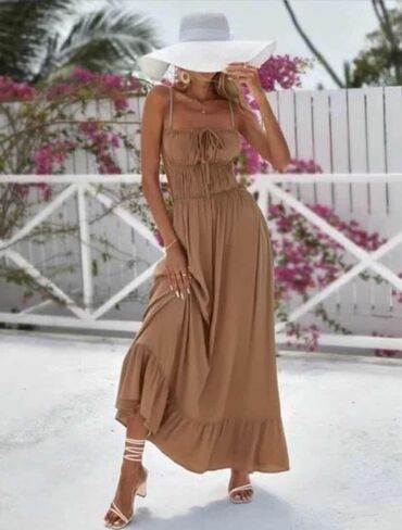 Haljine: 9Fashion Woman bоја - Maslinasto zelena, Na bretele — 7