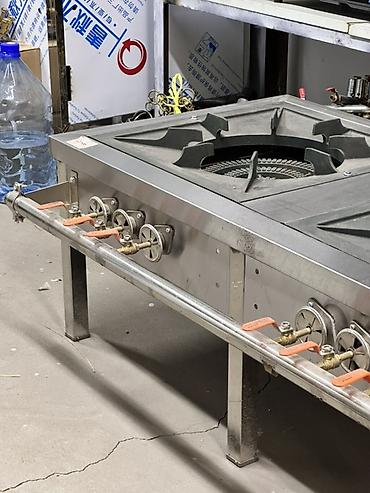 Пищевая промышленность: Промышленная газовая плита для ресторана/столовой, 2 горелки - — 3