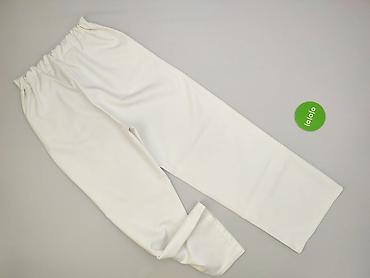 plisowane biala spodnice: New Collection, Spodnie materiałowe damskie, rozmiar S — 3