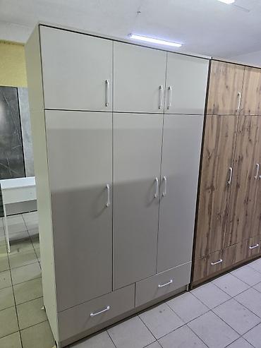 тартма: Шкаф-купе распашной многофункциональный из ЛДСП в нейтральном — 1