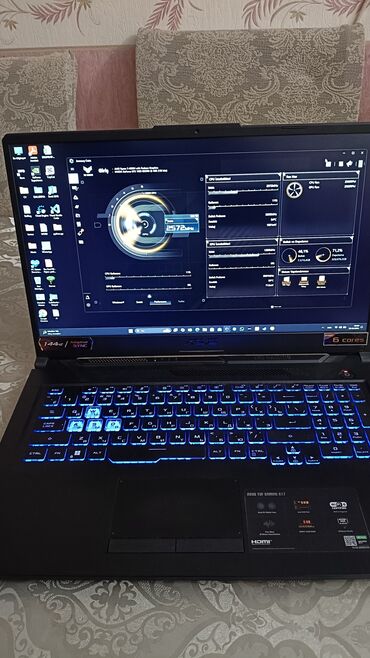 ASUS: İşlənmiş ASUS TUF Gaming, 17.3 ", AMD Ryzen 5, 512 GB, Ünvandan götürmə, Pulsuz çatdırılma, Ödənişli çatdırılma