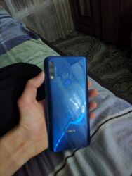 продаю тел: Honor 9X, Б/у, 128 ГБ, цвет - Голубой, 2 SIM