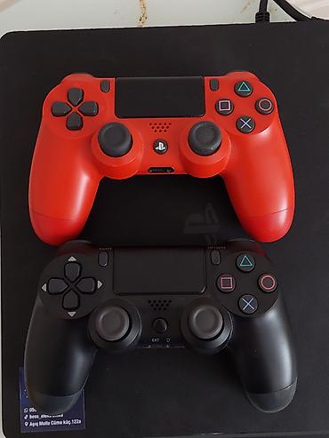 joistik: PS4 SLİM 500 GB 2ədəd Joistick orginal 1ay deyil alınıbdı istifadə — 3