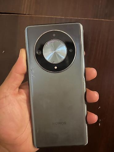 Техника и электроника: Honor X9b, 256 ГБ, цвет - Серый, Отпечаток пальца — 1