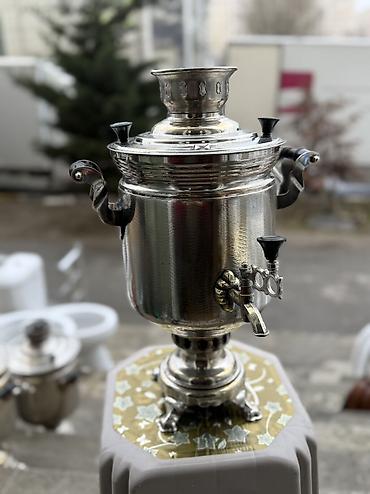ev temizdiyi: İşlənmiş Od Samovar, 5 l, Ünvandan götürmə, Ödənişli çatdırılma — 1