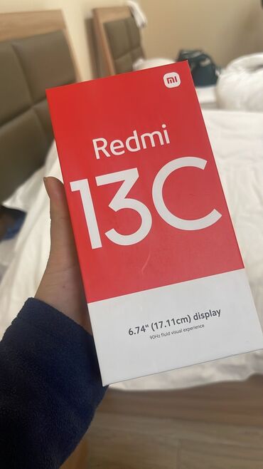 Redmi: Redmi, Redmi 13C, Новый, 256 ГБ, цвет - Черный, 2 SIM