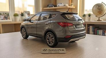 ev masin: Hyundai Santa Fe 2014 – 1:18 miqyaslı kolleksiya modeli - Rəsmi — 3