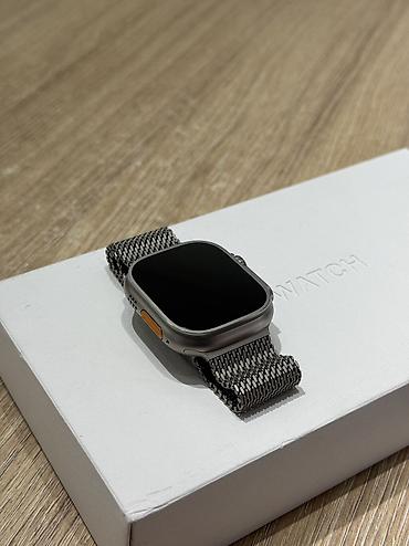 omega swatch: Apple Watch Ultra 2 Milanese Цвет N Titanium Размер 49mm AKB 99% — 1