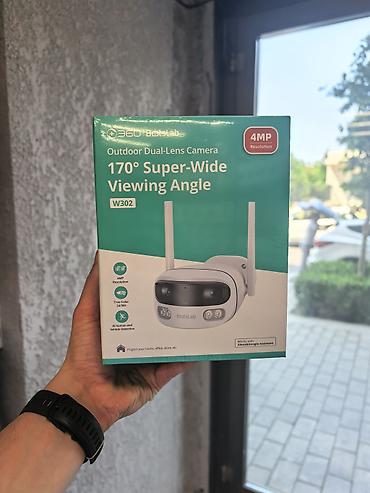 ucuz kamera sistemleri: Botslab 360 W302 Outdoor Dual‑Lens IP Kamera - 4 MP (2560×1440) — 3