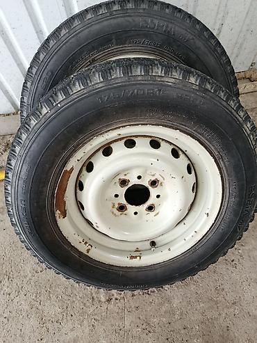 14 зима: Зимние колеса в сборе (2 шт.) - Шины: Falken Espia EPZ (M+S — 5