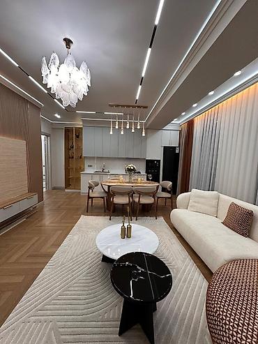 аренда домов аламедин 1: 3 комнаты, 80 м², Элитка, 10 этаж, Дизайнерский ремонт — 4