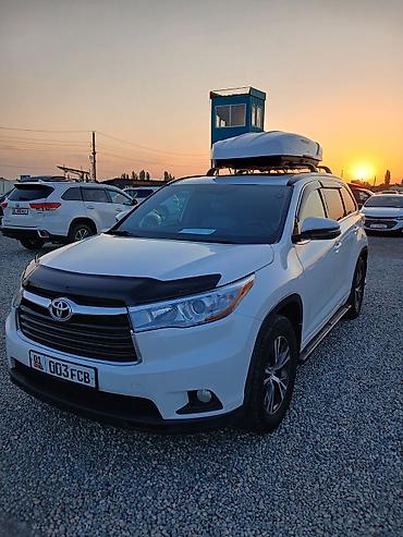 Унаа сатуу: Toyota Highlander: 2016 г., 3.5 л, Автомат, Бензин, Кроссовер — 1