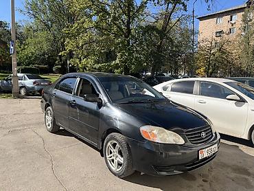 на corolla: Toyota Corolla: 2003 г., 1.8 л, Автомат, Газ, Седан — 2