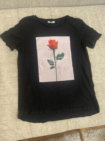 rasprodaja majica: XS (EU 34), Cotton, color - Black