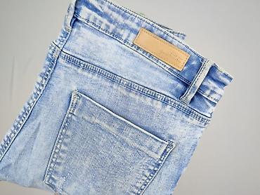 high waist: Stradivarius, Jeansy damskie, rozmiar S — 5