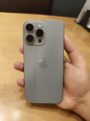 15 про макс цена ош: IPhone 15 Pro Max, Б/у, 256 ГБ, Natural Titanium, Защитное стекло, Чехол, 85 % — 4