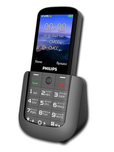 Philips: Philips S308, Новый, цвет - Серый, 2 SIM