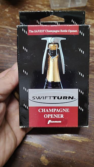 alət qabi: Franmara Swift Turn vintage şampan açan (ABŞ) Təsvir: Məşhur Amerika — 1