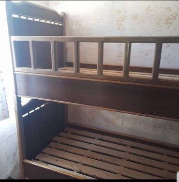 детская кровать: Для девочки и мальчика, Без выдвижных ящиков, Азербайджан