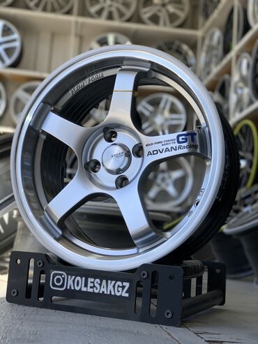 диск моноблок: Куйма Дисктер R 16 Advan Racing, Комплект, тешиктери - 4, Жаңы