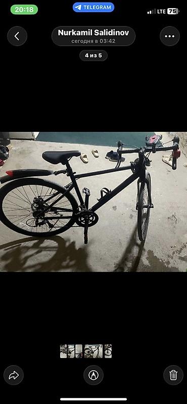 electric bicycle: Городской велосипед, Рама S (145 - 165 см), Б/у — 2