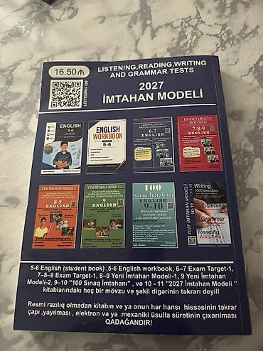 ingilis dili esse kitabı pdf: Kitab yeni alinib sehv alindigi ucun satilir — 2
