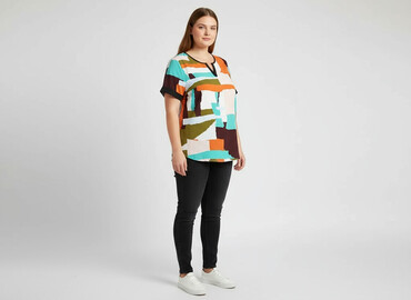 bluzki dopasowane eleganckie: Shein Curve, Women's blouse, size XL