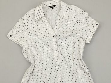 bluzki damskie białe krótki rękaw: Bluzka Damska, Papaya, 2XL, stan - Bardzo dobry