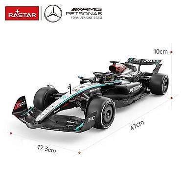 hm majice za devojcice: Automobil na daljinsko upravljanje Mercedes AMG F1 W15 E – Rastar — 6