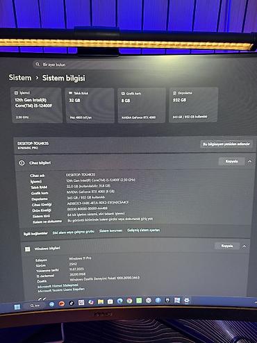 ipad 7 nesil: Güclü Gaming Set: RTX 4060 / DDR5 32GB / MSI 32" 240Hz + Logitech G — 6