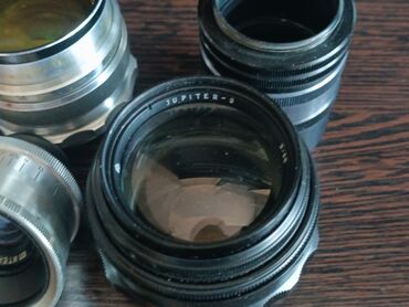 Объективы и фильтры: ВСЕ ВМЕСТЕ 10 000 JUPITER - 9, ИНДУСТАР - 50, ЮПИТЕР - 12, МИР - 1 — 8