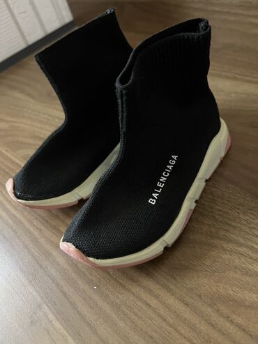 женские мокасины из текстиля: Balenciaga ayaqqabi