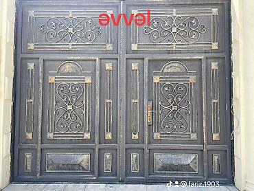 evlere temizlik: Xidmət: Dəmir qapı və darvazaların bərpası, zımparalanması və peşəkar — 4