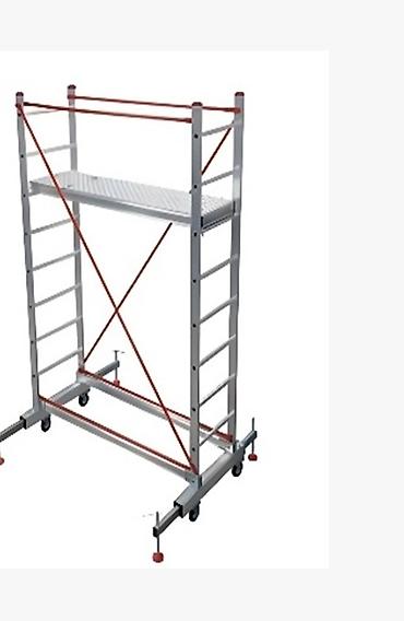 nerdivan nedir: Alüminium mobil işqülləsi / çalışma platforması – 2,5 m - Material — 3