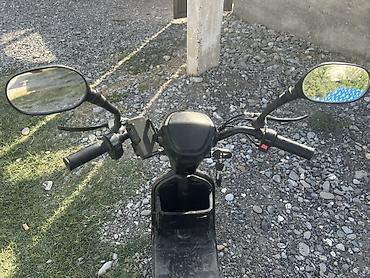 электричиский скутер: Электроскутер (E-bike) - Компактный городской электроскутер с — 1
