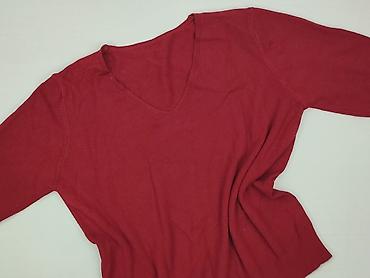 sweter bordo: Sweter damski, rozmiar 3XL — 1